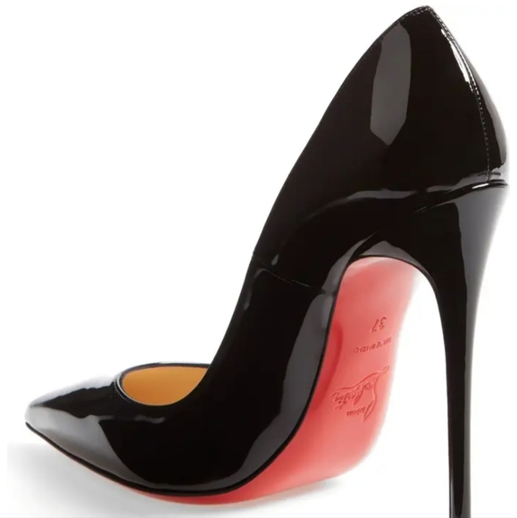 Christian Louboutin So Kate Pointed Toe Pump in Black Size 37 - Picture 3 of 9